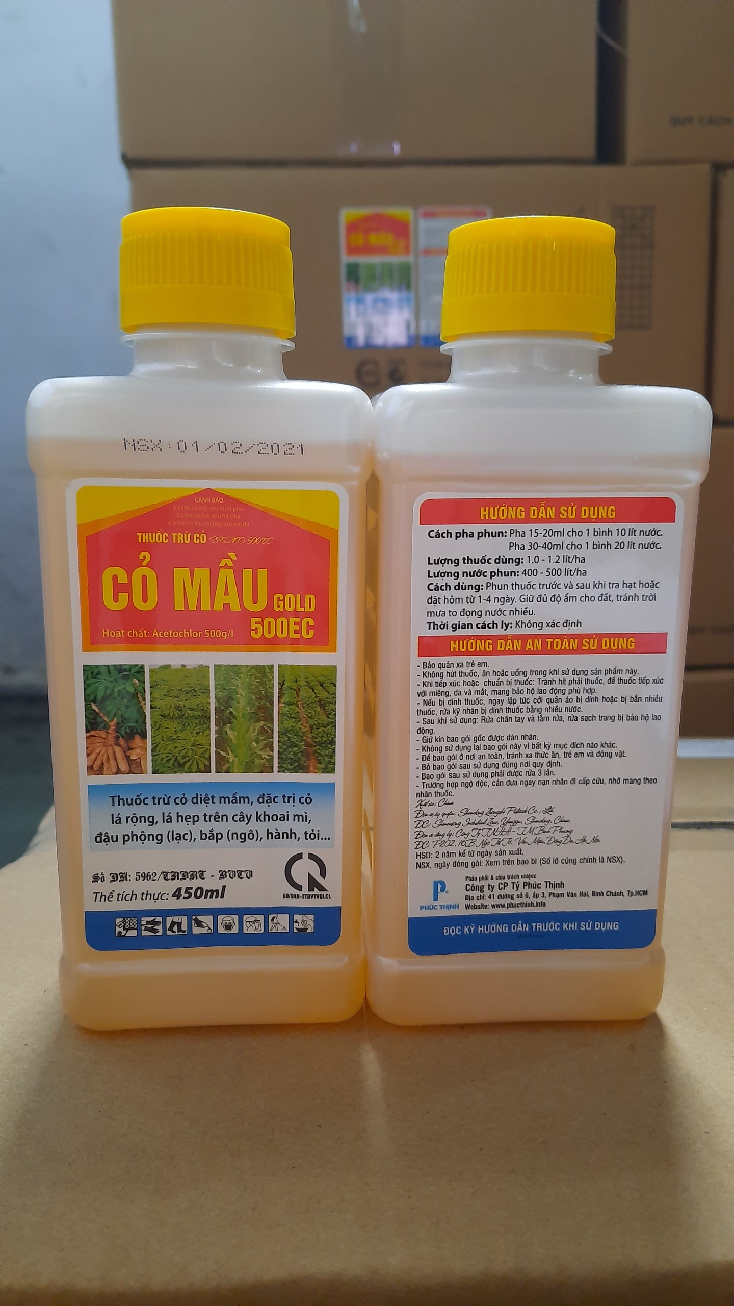 CỎ MẦU GOLD 500EC